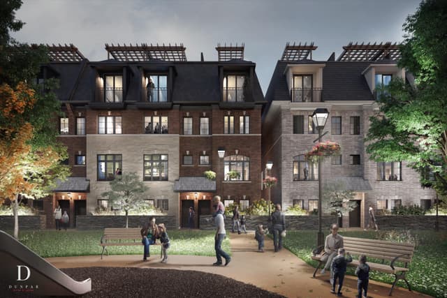 Lambton Stacked Towns | Zoocasa